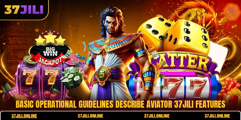 Basic operational guidelines describe Aviator 37jili features