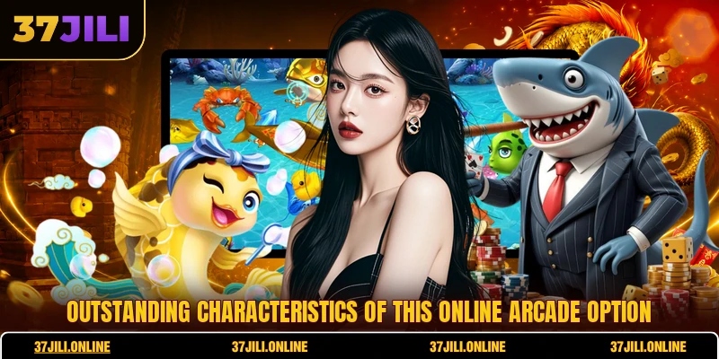 Outstanding characteristics of this online arcade option