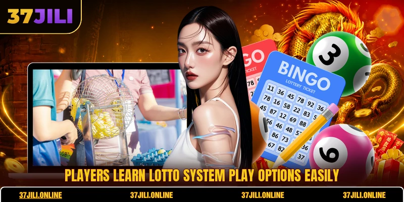 Players learn Lotto System Play options easily