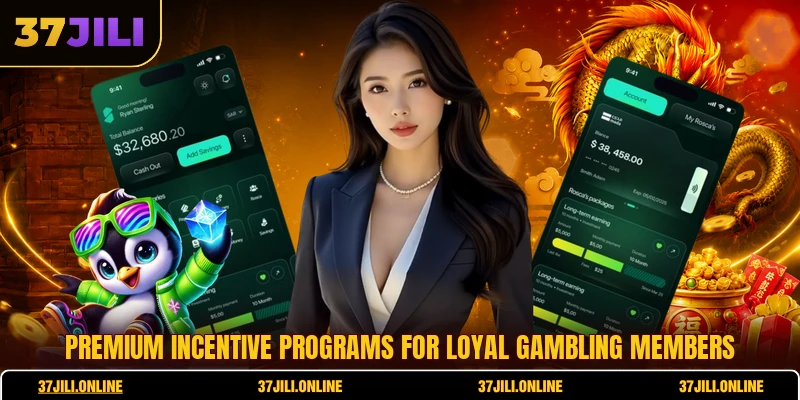Premium incentive programs for loyal gambling members