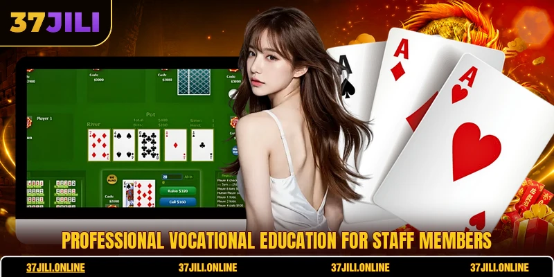 Professional vocational education for staff members