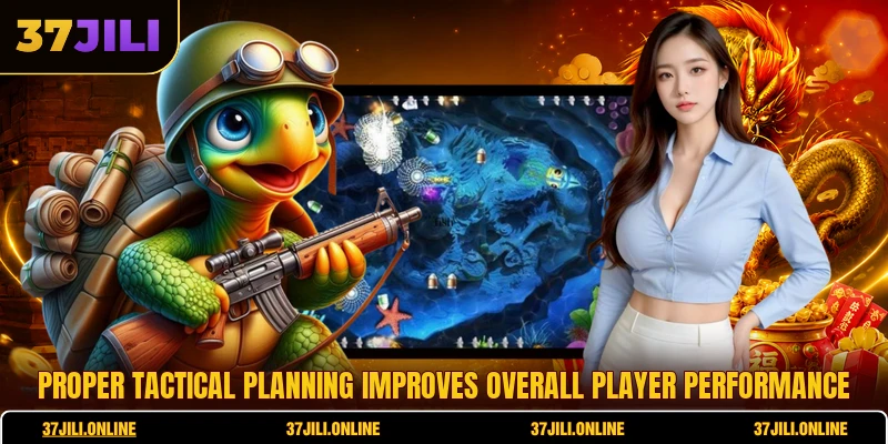 Proper tactical planning improves overall player performance