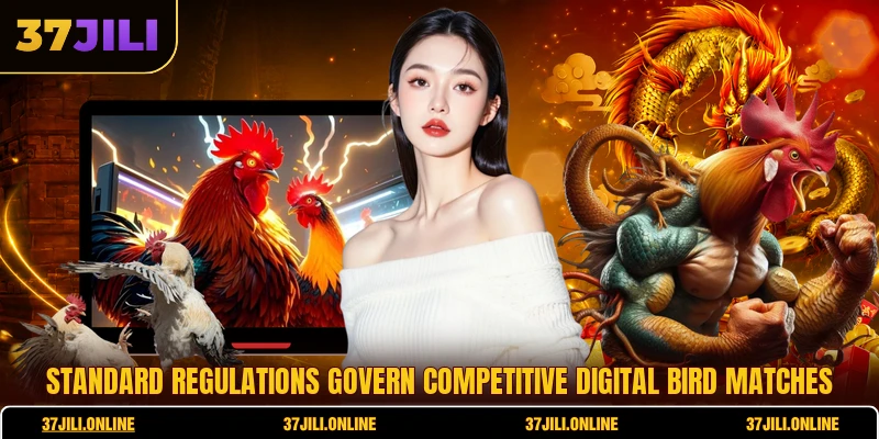 Standard regulations govern competitive digital bird matches