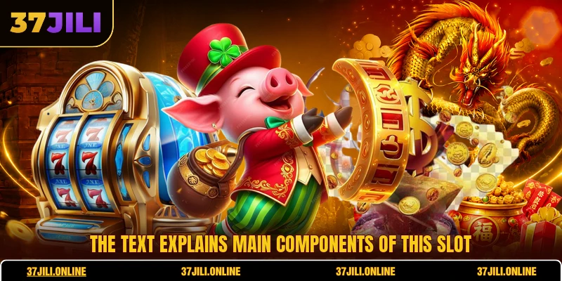 The text explains main components of this slot
