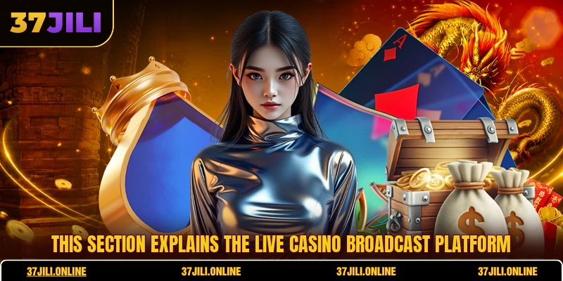 This section explains the Live Casino broadcast platform